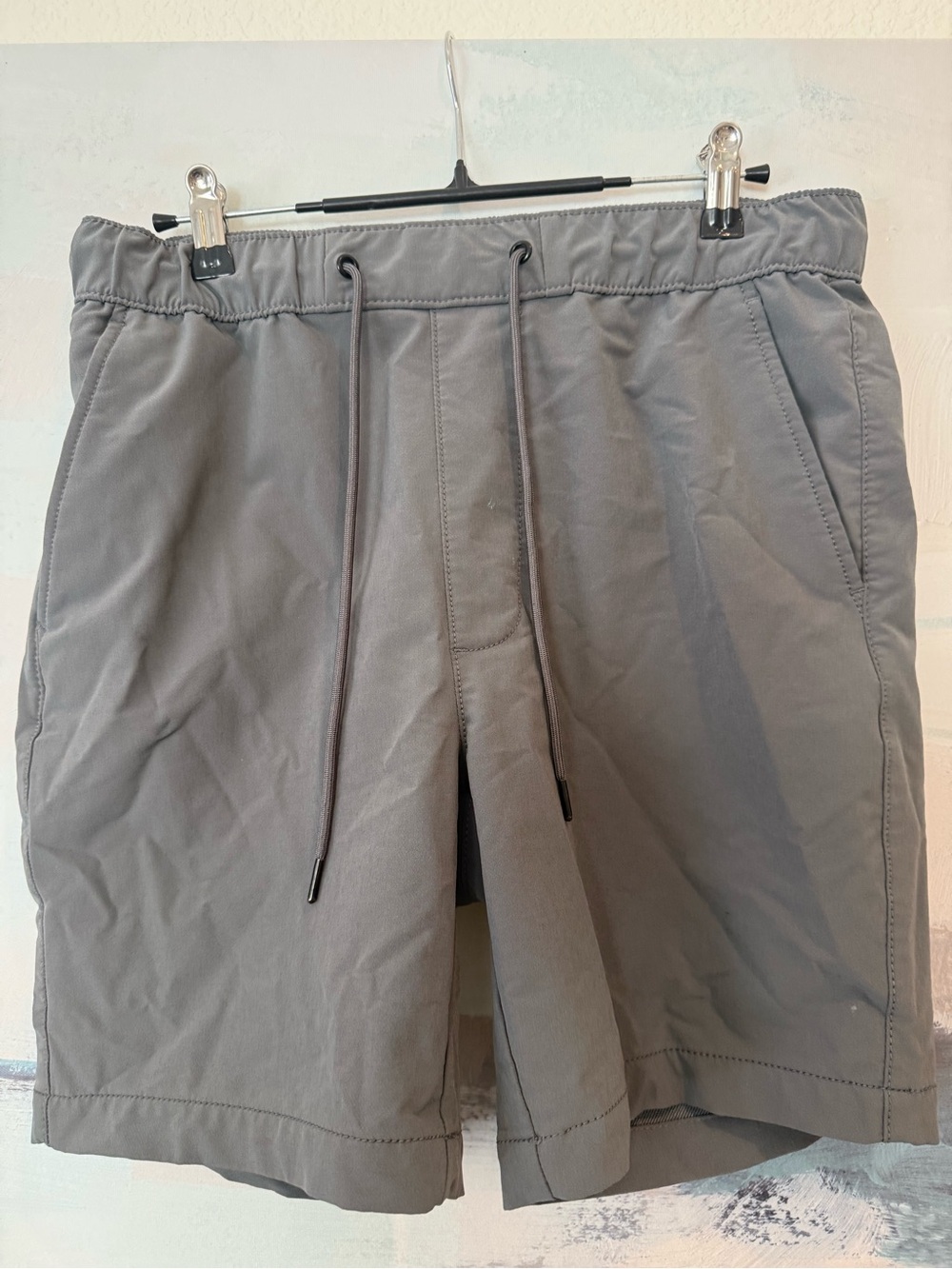 Goodfellow & Co Gray Elastic Drawstring Athletic Shorts